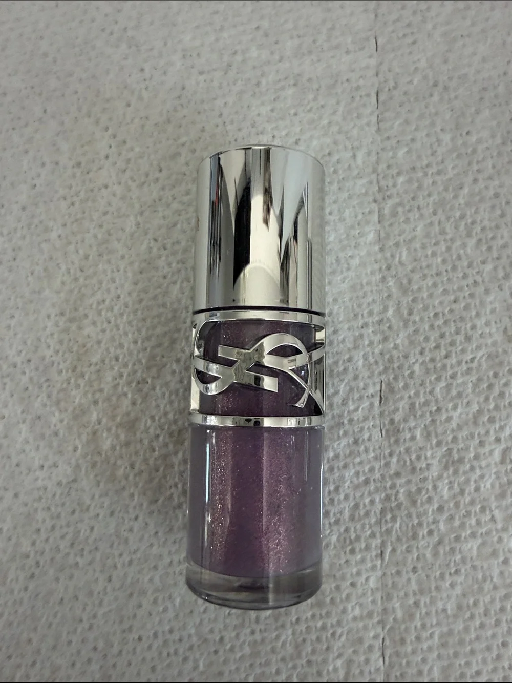 Yves Saint Laurent Dual Lip Colors — Violet Purple & Soft Pink